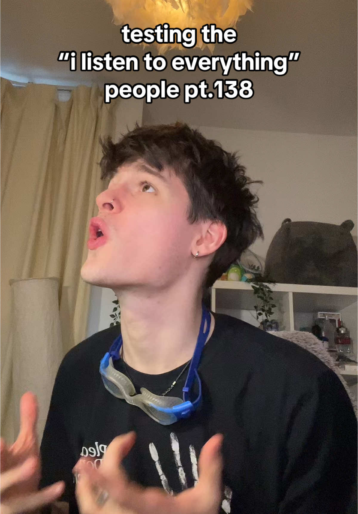 I did need to add a bit more country to the playlist tbf #goggles #russelldickerson #bluetacoma 