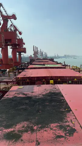 Departure at zhenjiang,china port #marinoph #bulkcarriership 