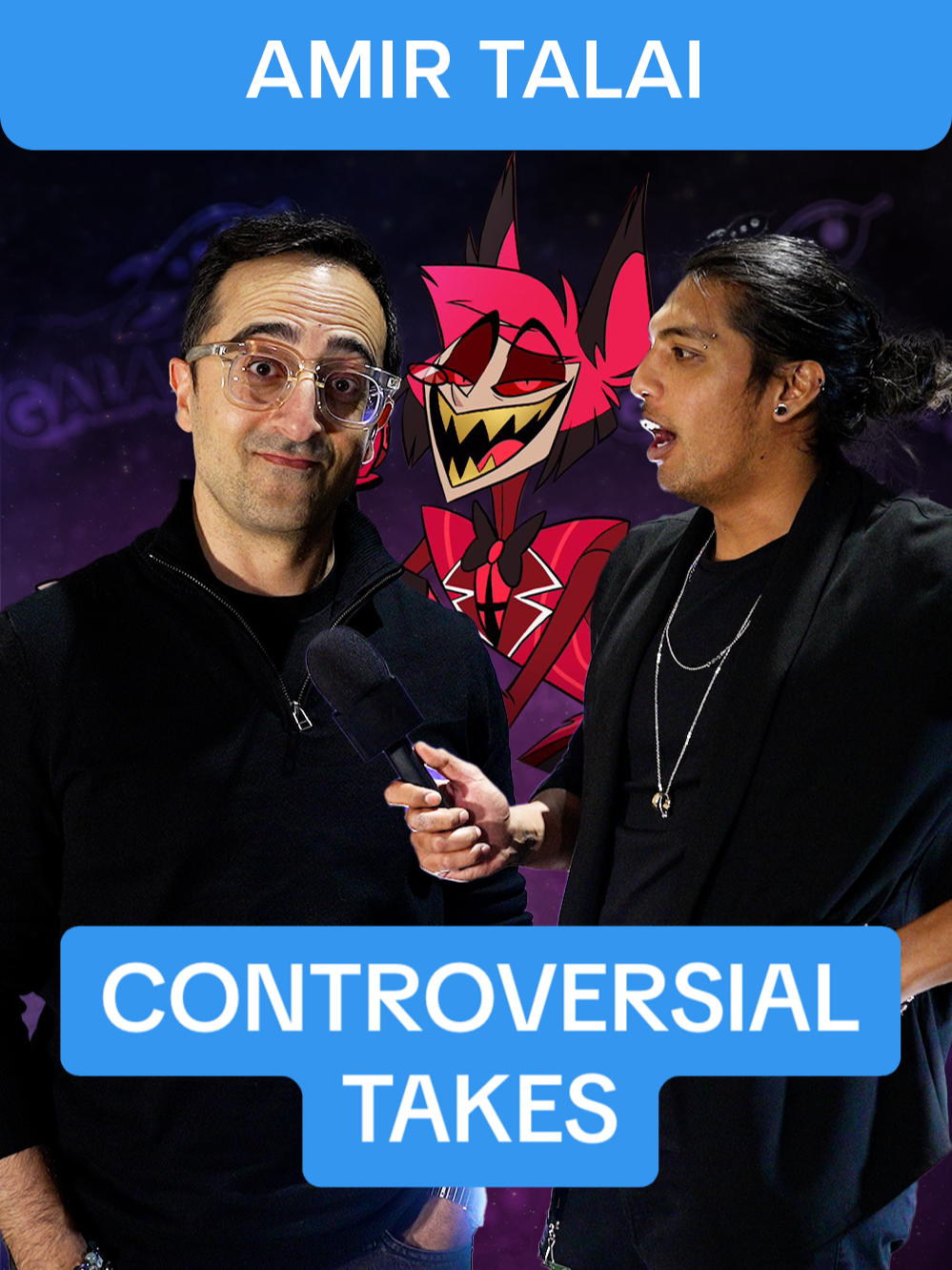 cancel anton RIGHT NOW (plz don't he hosts too many things for us) #hazbinhotel #helluvaboss #amirtalai #galaxycon #hottake #controversial