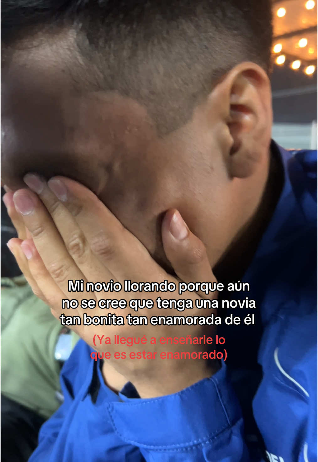 No te preocupes amor, nuestros hijos van a salir hemoshos 😘 #myboyfriend 