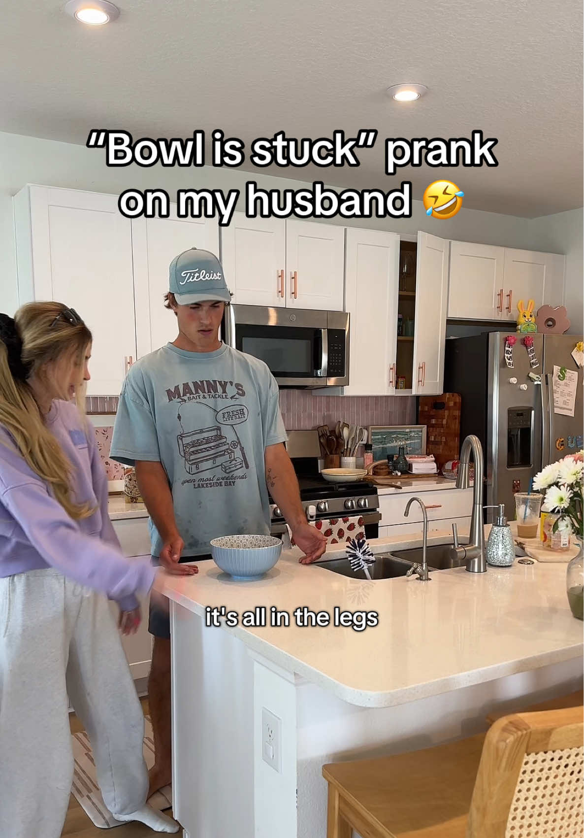 Perfect timing since we are just about to walk out the door 🤣🤣💀 #couplecomedy #couple #couplegoals #boyfriend #prank 
