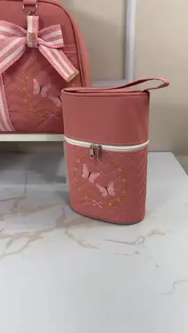 KIT BOLSA MATERNIDADE PARA BEBÊ CONJUNTO COM 5 PEÇAS BORB0LETA