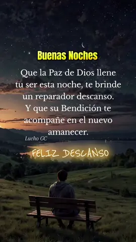 Que la paz de Dios llene tu ser esta noche,  te brinde un reparador descanso y que su Bendición te acompañe en el nuevo amanecer 🌅 🙏🙌💫✨️❤️🕊 #buenasnoches #oracion #reflexion #oraciondelanoche #diod #lapaz #bendiciones #diostebendiga #graciasdios #amen🙏 