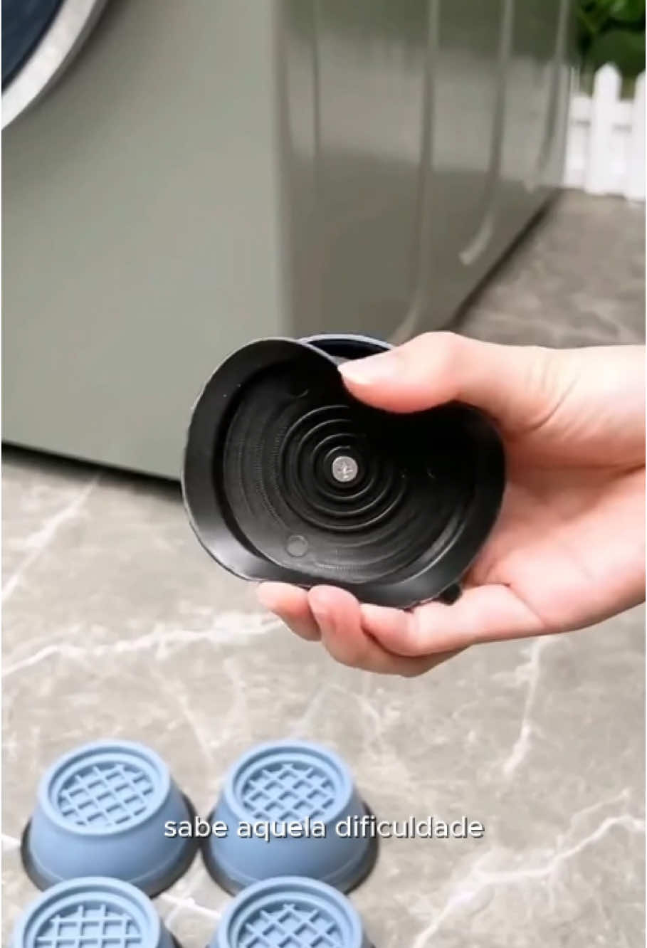 Facilitando o seu dia a dia com esses pés para máquina de lavar ✨🥰 #casaorganizada #donadecasa 