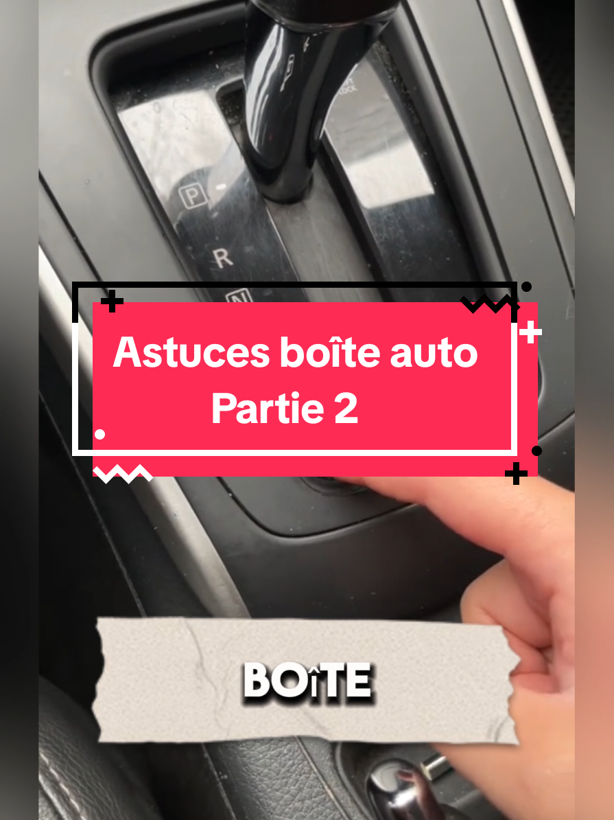 Astuces à savoir pour boîtes automatiques partie 2 ‼️✅#astuce #car #voiture #boiteautomatique #lautotips4 