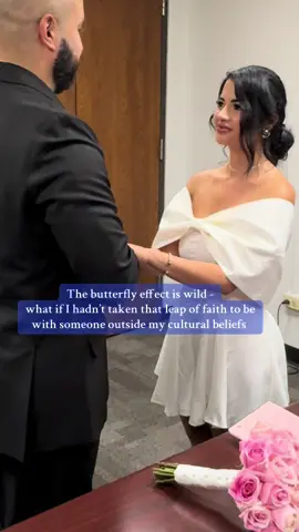 Leap of faith #lovestory #marriage #coexist #Love #interracialcouple #TrueLove #weddingvows #foryourpage #fyp 