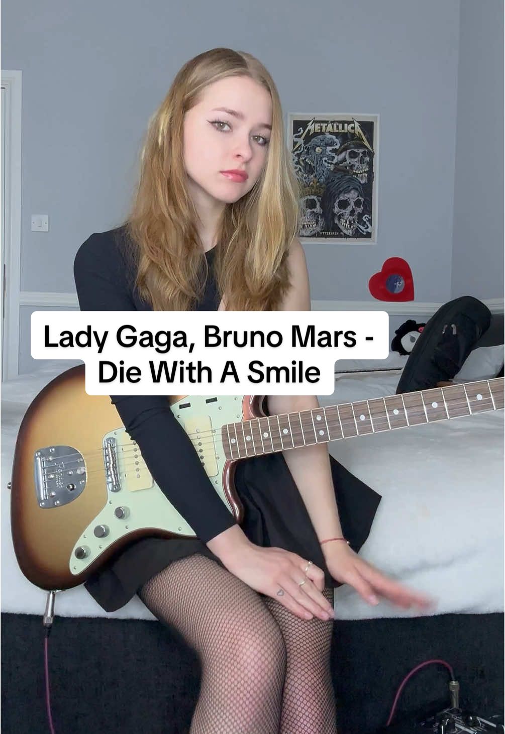 @Fender #guitarcover #ladygagabrunomars 