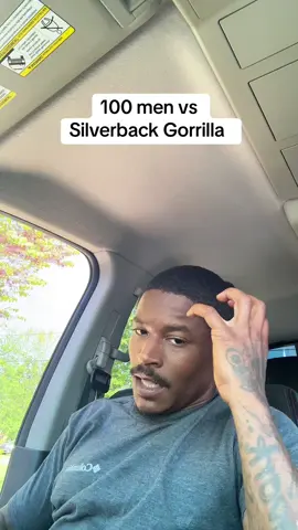 Gorilla vs 100 men #animalplanet #apes #silverback #viraltiktok #xyzbca #fypツ 