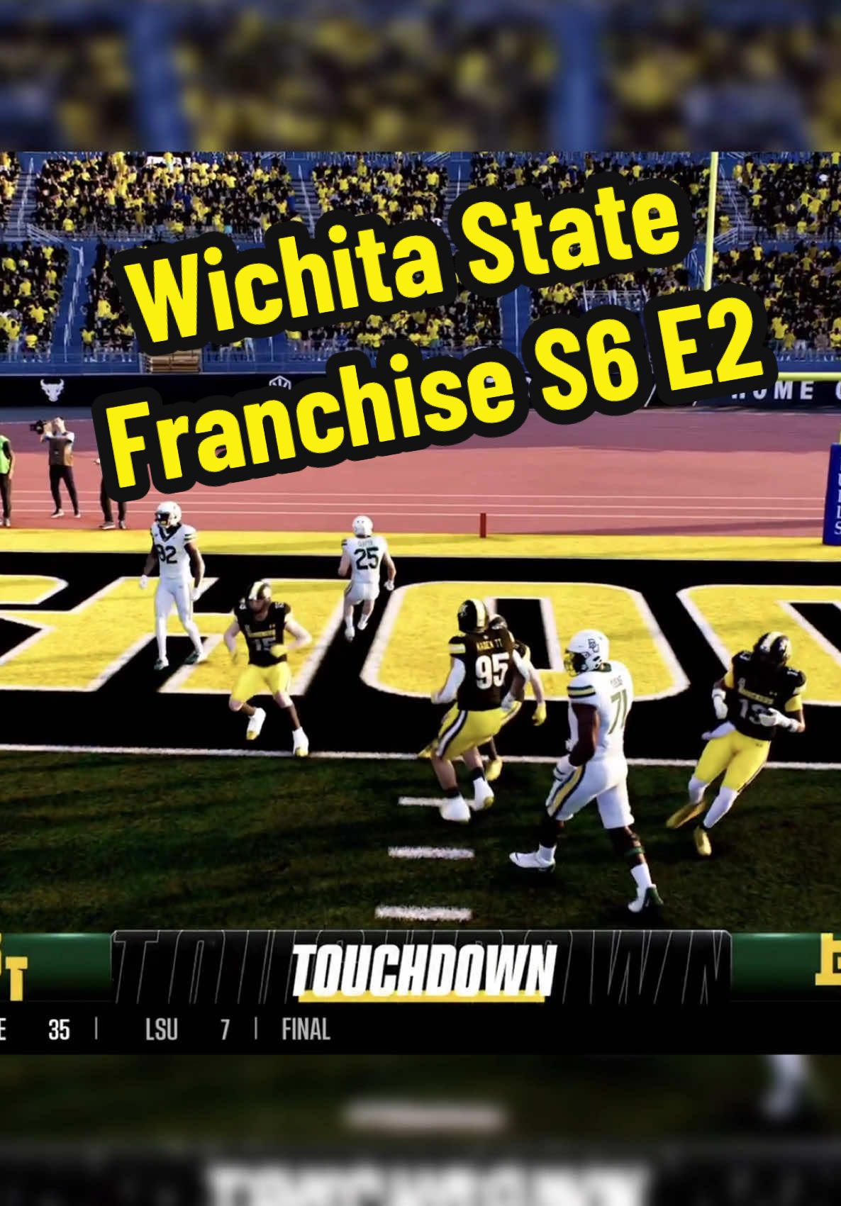 Let’s get back in the win column! 🌾🐝 #ncaa #ncaafootball #ncaa25 #cfb #cfbplayoff #cfb25  #football #collegefootball25 #eacollegefootball #franchise #wichita #wichitastate #ncaa14 #f4f #footballtiktok #cfb25franchise #nflfootball #fyp 