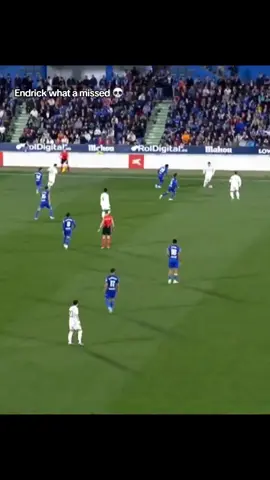 Endrick what a missed 💀 #endrick #endricktorealmadrid #realmadrid #madrid #getafe #fyp #foryoupage #foryou 