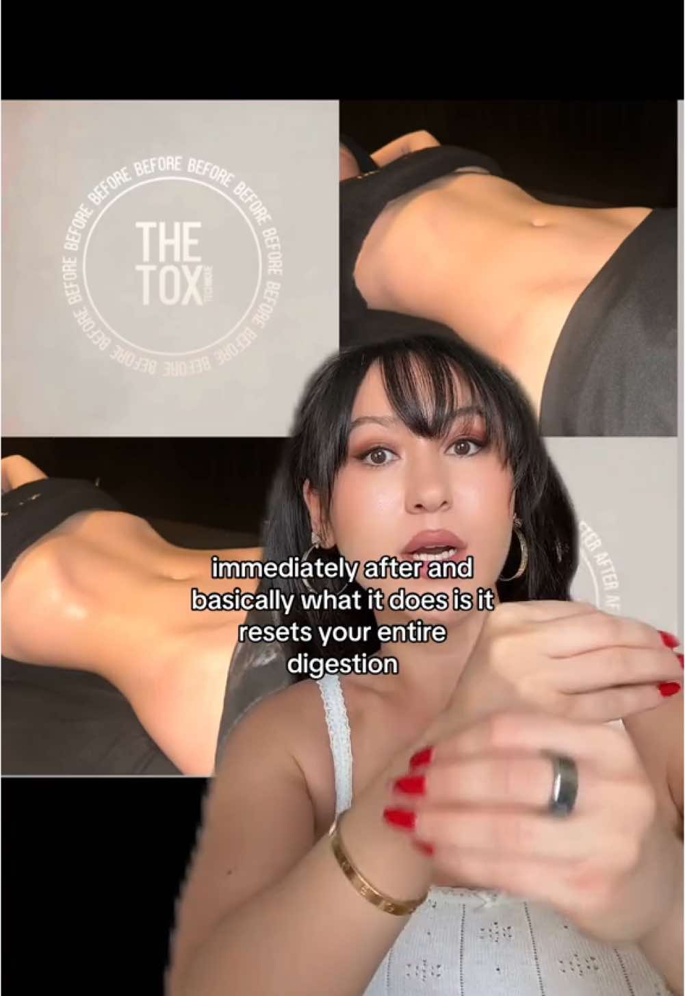 literally the only thing that helps my mental health after luteal phase 🥲 @The Tox Technique #lymphaticdrainage #bloating #snatched #healthylifestyle #bloatingtips #wellnes 