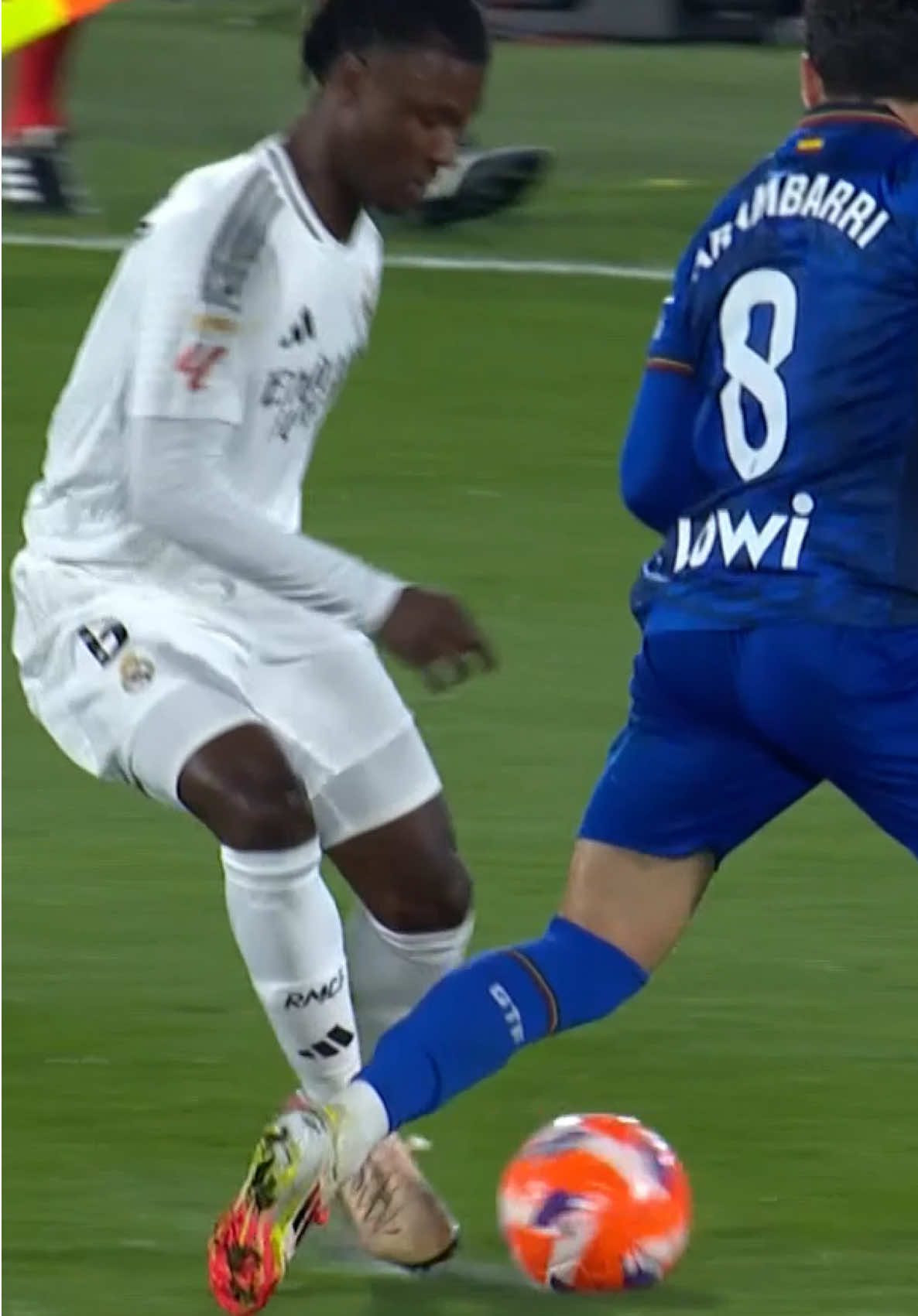 😱 Camavinga, CAMAOH! 😱 #GetafeRealMadrid #LALIGAEASPORTS #LALIGAHighlights #DesenlaceLALIGA #DeportesEnTikTok