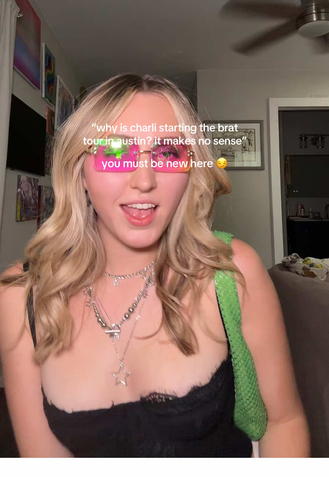 not the live music capital of the WORLD for nothing babes we show OUT!!! #charlixcx #brattour #bratsummer #moodycenter #brat 