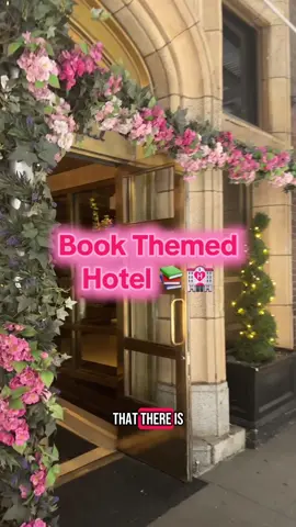 Have you heard about The Library Hotel in NYC?? #BookTok #booklover #newyorkcity #bookworm 
