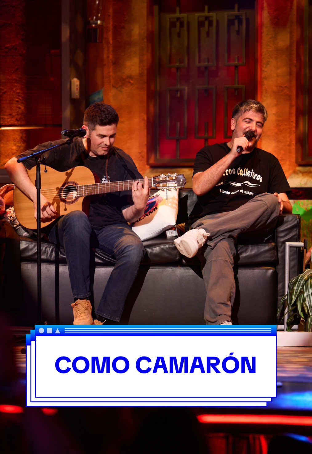 Como camarón. Vaya himno #LaRevuelta #DavidBroncano #Estopa #Musica #musicaenespañol #musicos #quever #teleentiktok #rtve #comedia #television #musicaendirecto #comocamaron @EstopA 