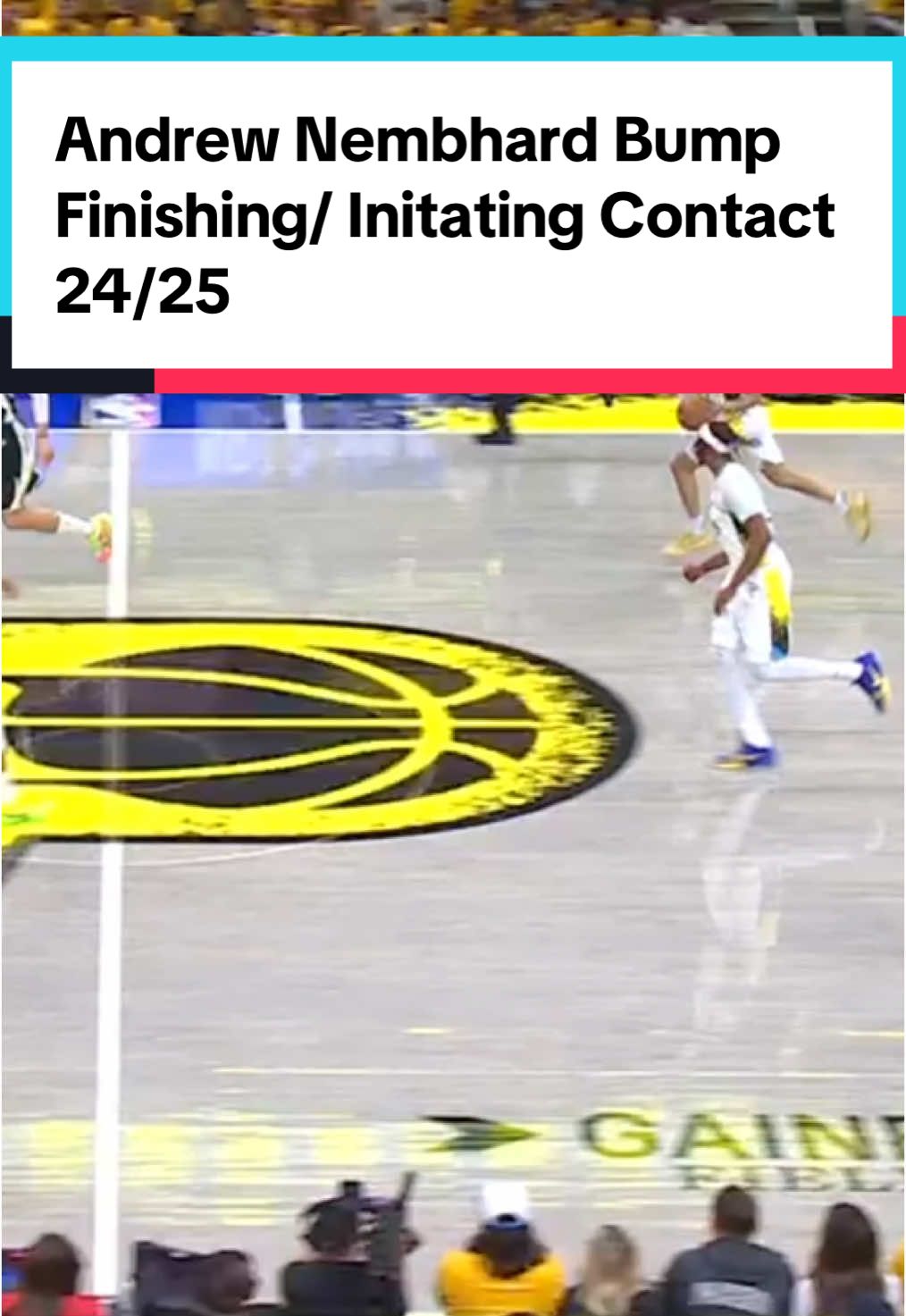 Andrew Nembhard Bump Finishing/ Initiating Contact On Drives 24/25  #andrewnembhard #nbaedits #goodvibezhoops #indianapacers #nbaplayoffs #bagwork 