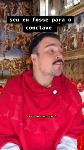 • • • • • • vou organizar um conclave pra tudo agora 🛐 (comenta, compartilha, salva e aguarde a fumacinha)