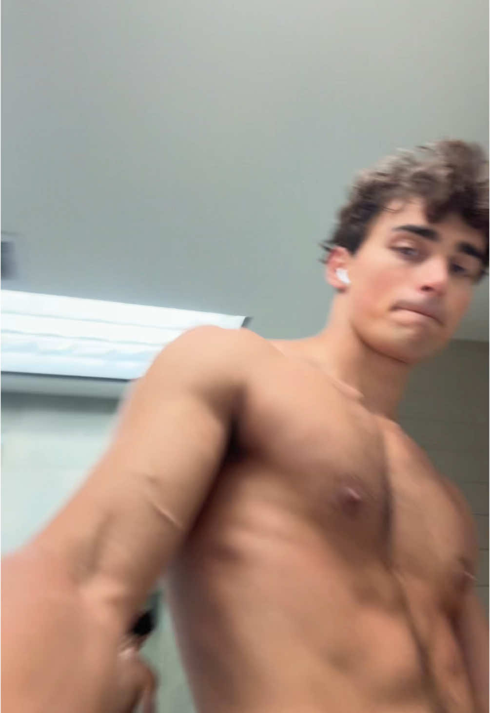 Excuse the bed head again