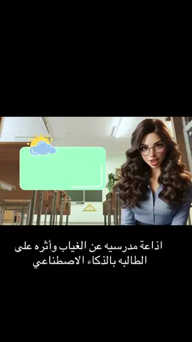 اذاعة مدرسيه عن الغياب وأثره على الطالبه بالذكاء الاصطناعي#طالبات #مالي_خلق_احط_هاشتاقات #الشعب_الصيني_ماله_حل😂😂 #foryou #اكسبلورexplore #طالباتي_الحلوات #foryoupage #الذكاء_الاصطناعي🤖🧠 #معلمات_الابتدائي #اختبارات_نهائيه #معلمات #اذاعه_مدرسيه #tiktoksalon #GamingOnTikTok 