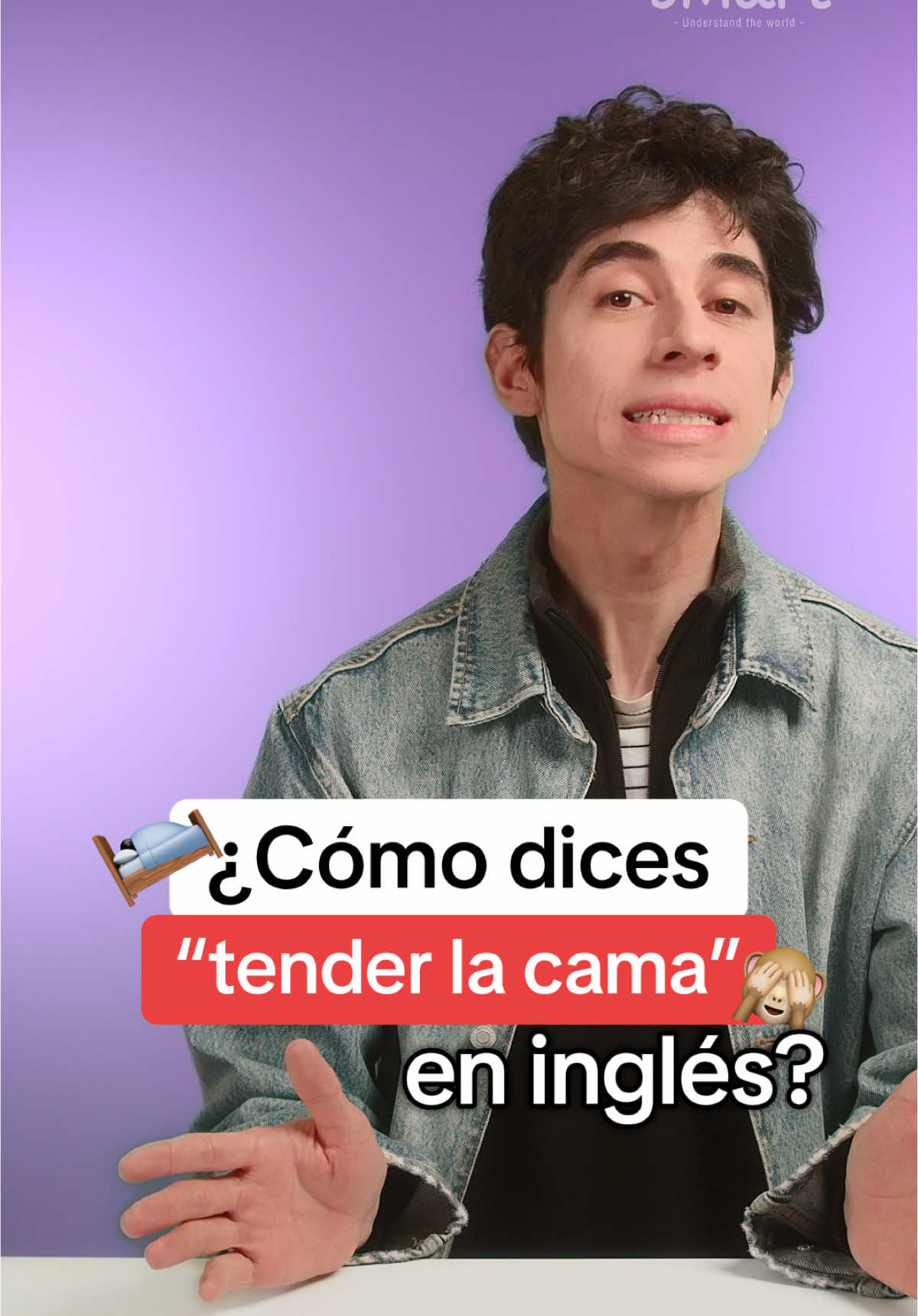 ¿Cómo dices “tender la cama” en inglés? 🛌🙈 #PiensaSmart #AprendeConTikTok #educacion #aprende #inglesparatodos #englishvocabulary #englishteacher #inglesonline #inglesfacil #ingles #foryouu 