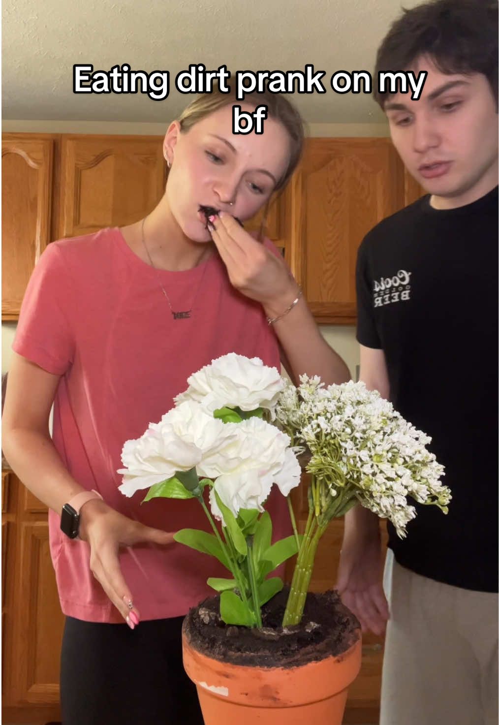 He was so concerned😭 #fyp #trending #couplecomedy #couplepranks #viral #prank #lukeandgracie 