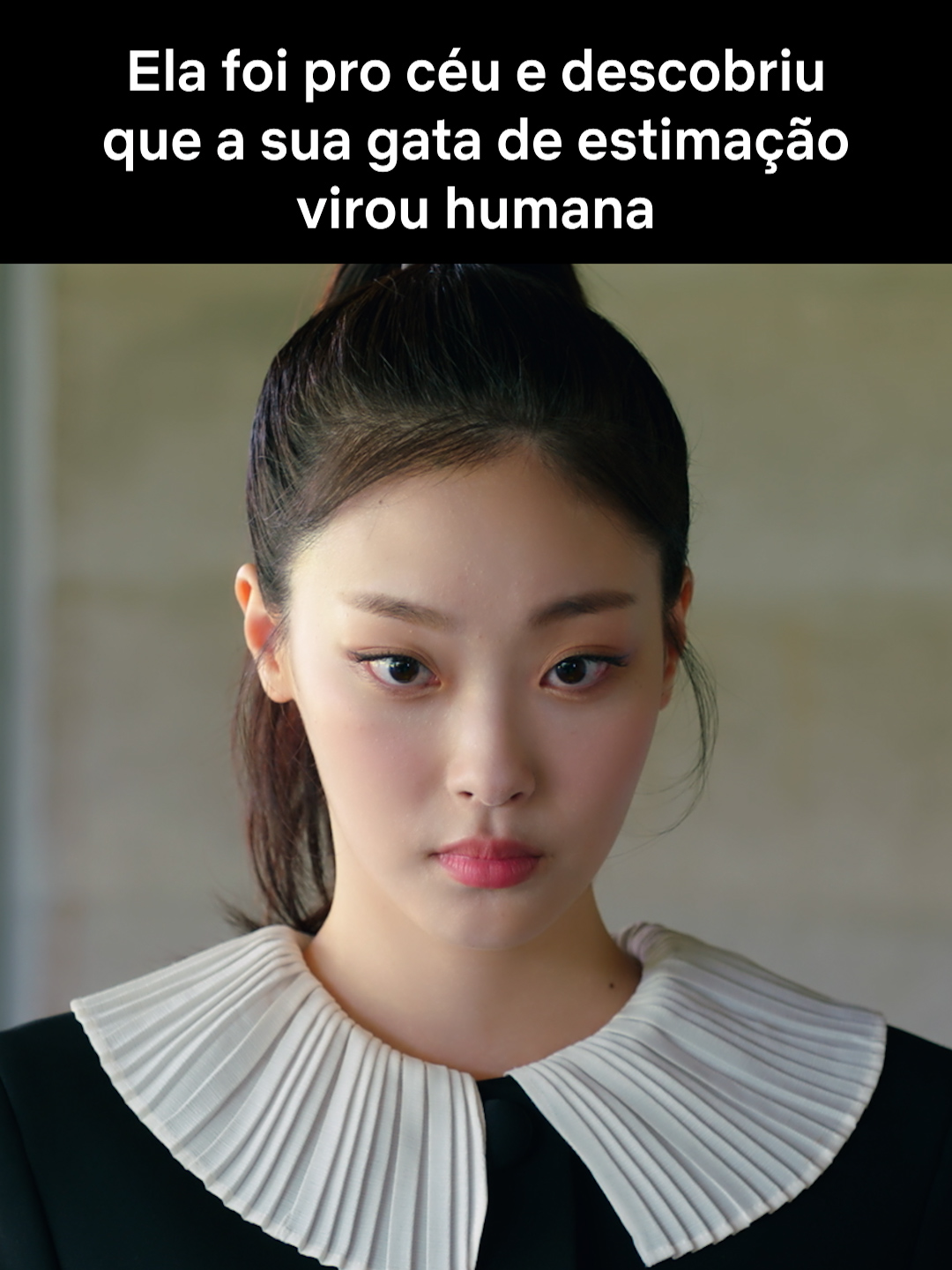 Seria o sonho de toda gateira? 👆 #umamornoparaíso #heavenlyeverafter #kdramas #gatos #tiktokmefezassistir #netflix #NetflixBrasil