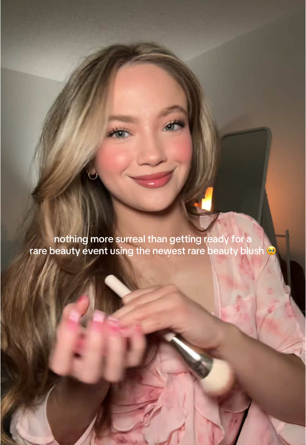 how did I get I get so lucky 🥰 I love you @Rare Beauty @Selena Gomez #rarebeauty #rarebeautyblush #rareroutine #rarebeautybouncyblush #rarebeautypowderblush #matteblush #blushtutorial #blush #influencer #blushblindness #grwm 
