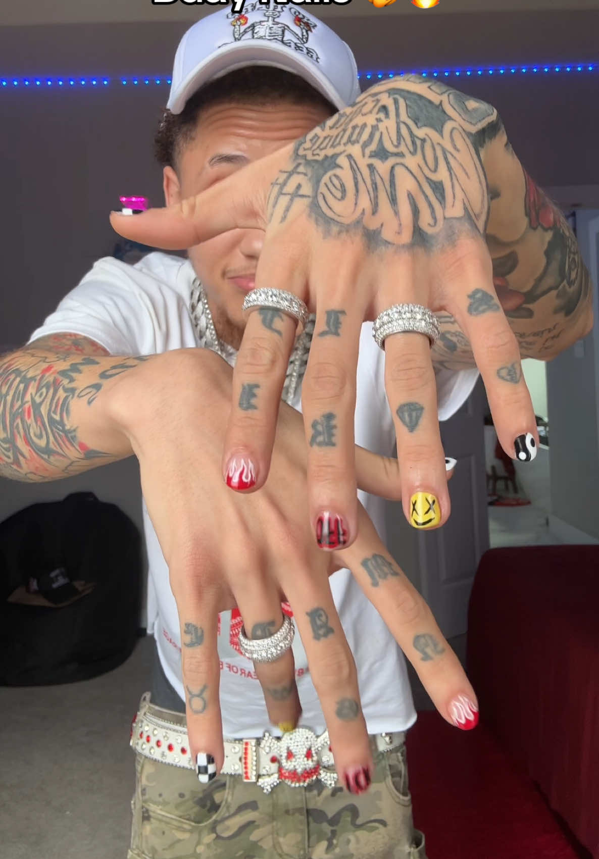 @RiskyyNailz🖤 did her big one with these 😍🔥 #fyp 