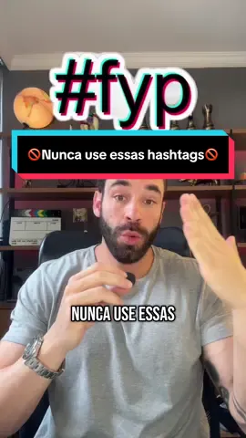 Nunca use essas hashtags nos seus posts do TikTok. Usar hashtags banidas pode prejudir o alcance dos seus posts