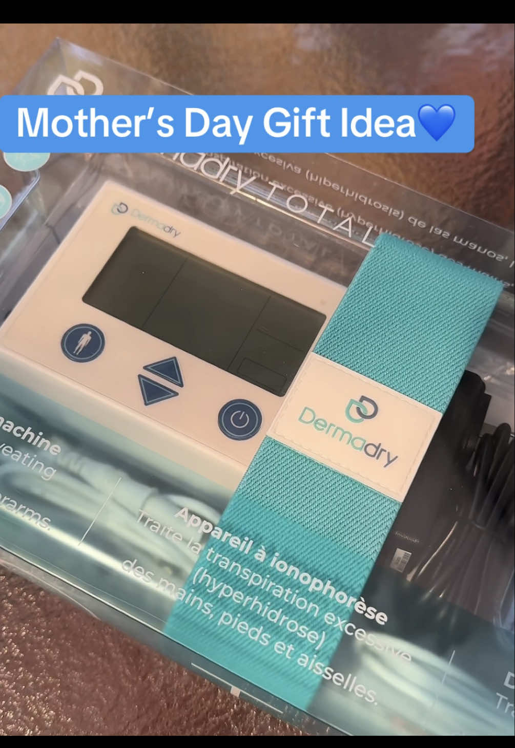 Mother’s Day is coming up! Looking for a special gift? 💙✨ #mothersdayspecial #hyperhidrosis #sweatyunderarm #sweatinglikecrazy 