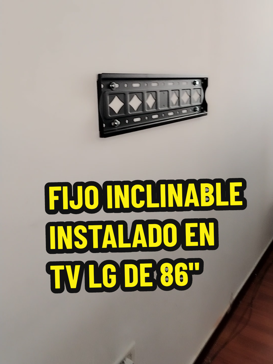 Conoce los beneficios de instalar un soporte fijo Inclinable ‼️🤩 #SoportEcTV #ecuador #quito #carapungo #guayaquil #carcelen #fijoinclinable #soportesparatv 
