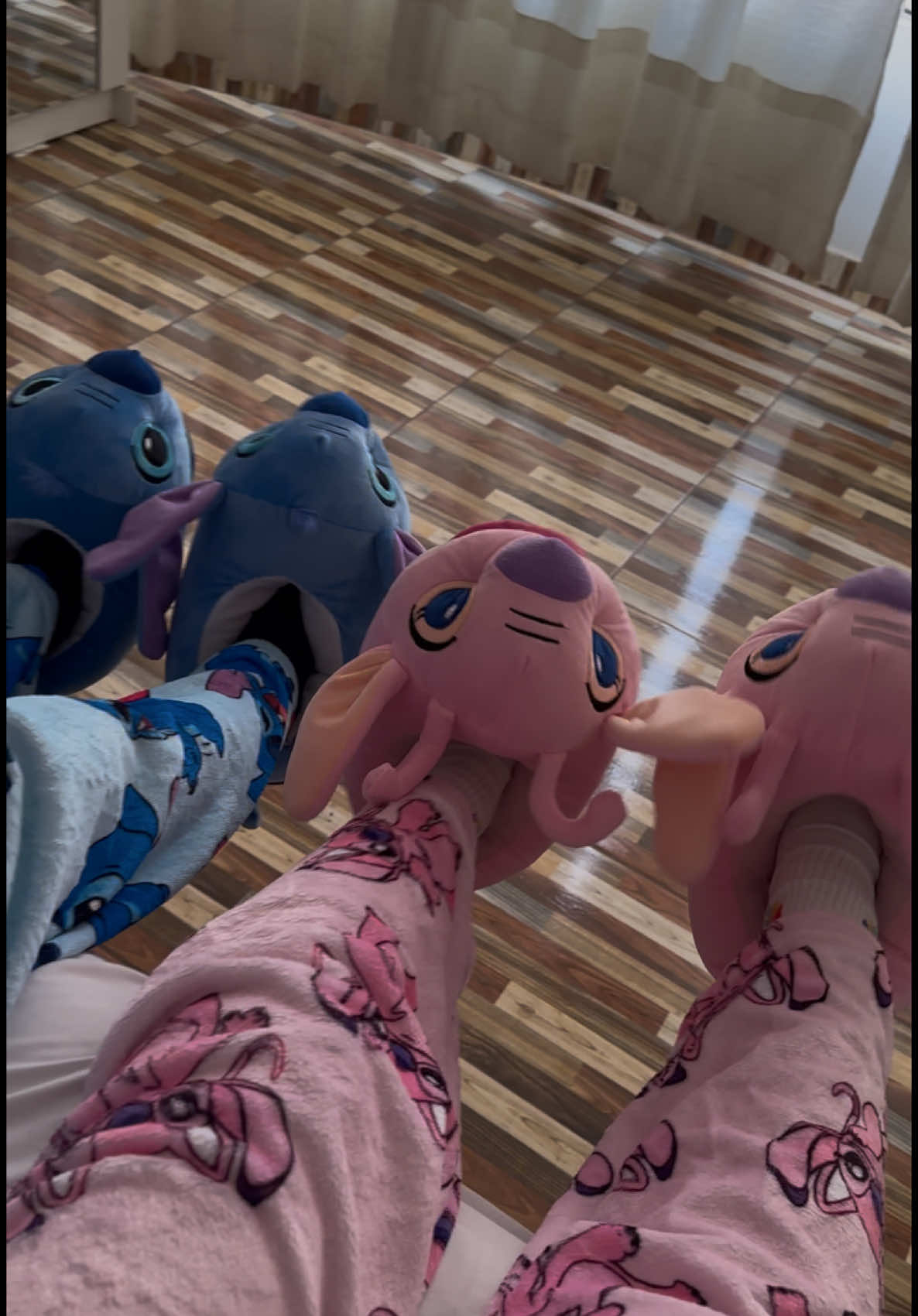 Pijamas para parejas de Stich en Perú 🇵🇪 🥺 #angelaystich #stich #stichlapelicula #pijamasparaparejas #loveyou 