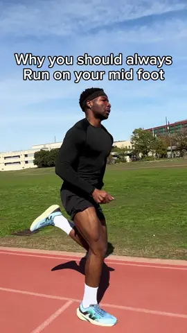 Midfoot is optimal for running #runtok #beginnerrunningtips #Running 