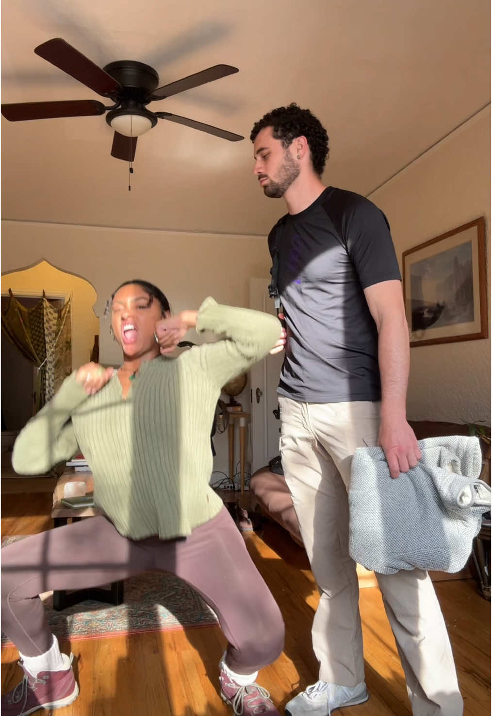 going for a hike lol