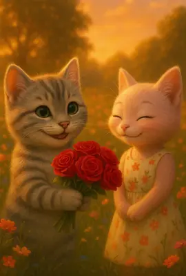 💋 💋💋#animation #animals #catvideos #cuteanimals #animalsoftiktok #cat