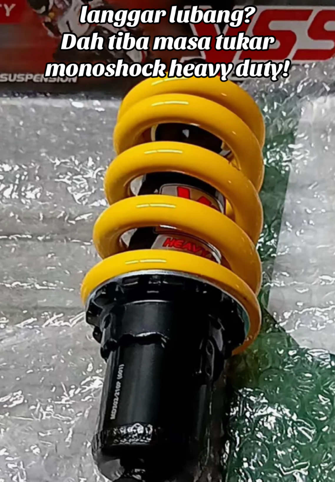 Monoshock YSS Heavy Duty Tahan lasak | Stabil | Harga mampu milik!#monoshock #adjustable #absorber 