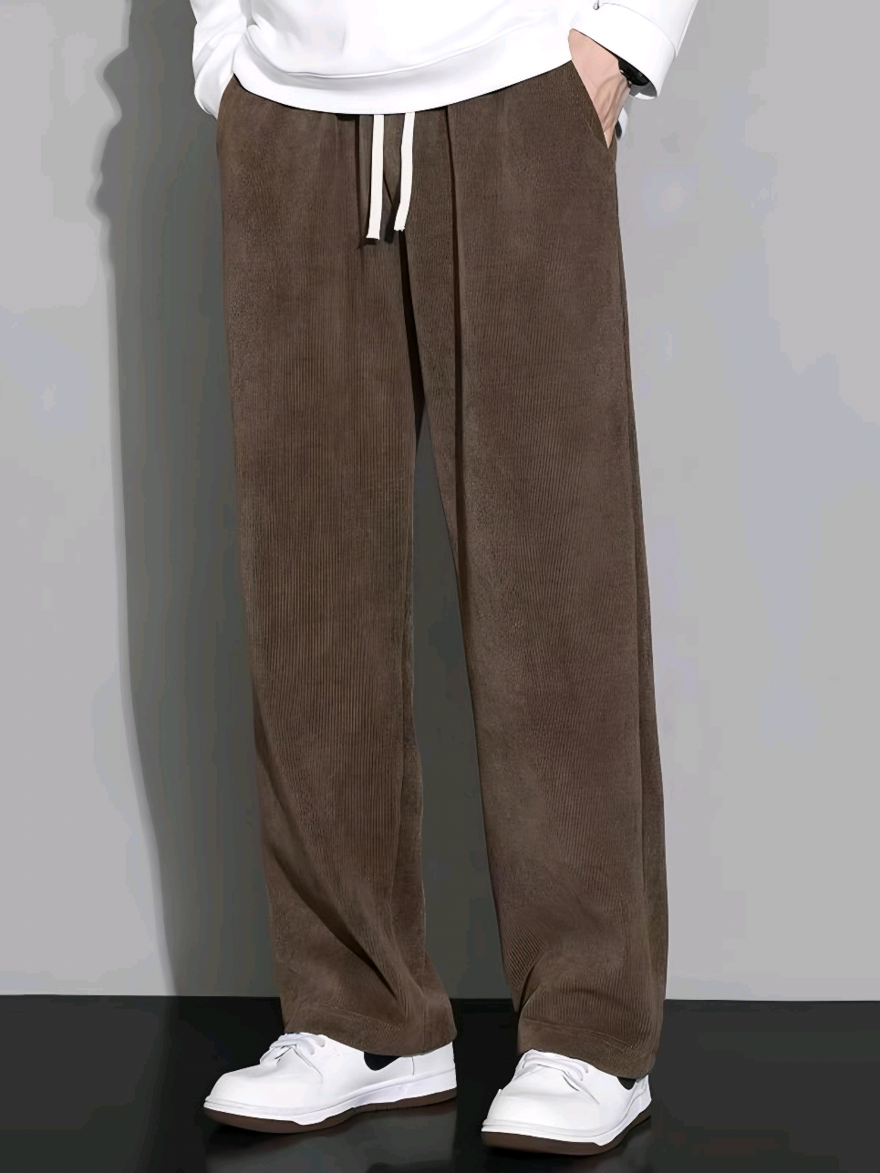 Celana korduroy pria corduroy pants pria celana oversize pria wide leg korean style corduroy Pacar celana longgar celana kulot pria sederhana import premium black celana Murah fashion lurus celana big size celana corduroy pants loose pants pria celana #celana #celanapria #fashion #premium #import #fyp 