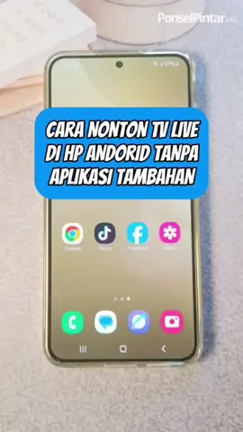 Cara Nonton Siaran TV Live di HAPE Tanpa Aplikasi Tambahan #tipsandtricks #android #trikandroid #tutorial #tipsdantrik