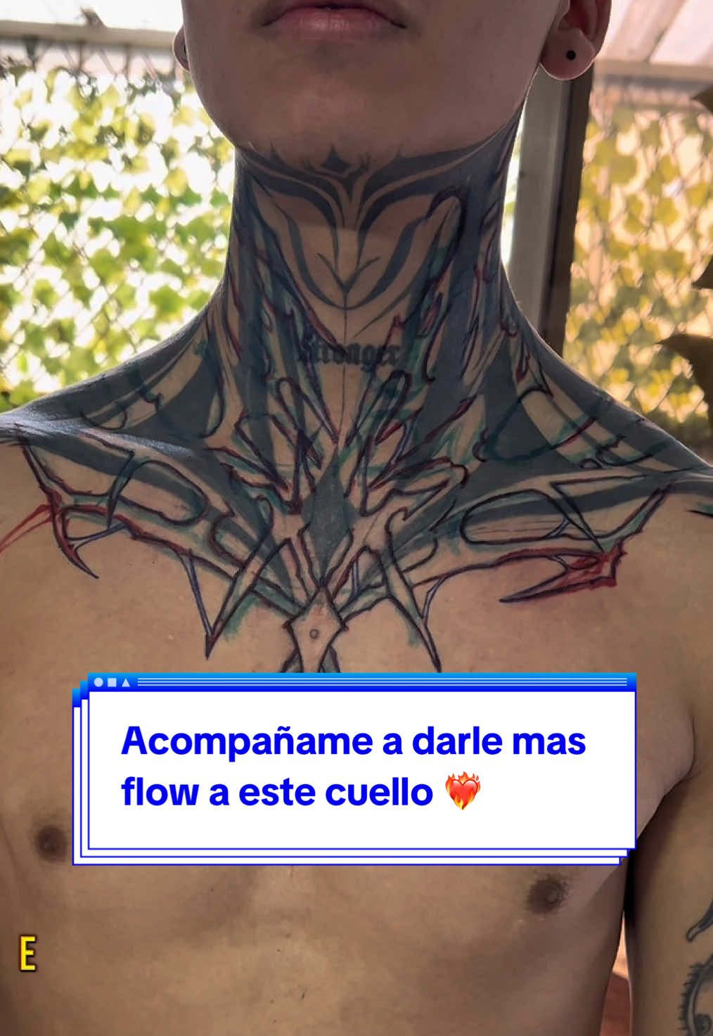 Acompáñeme a darle más flow a este cuello 🔥. . . .#tatto #tattocuello #neotribaltattoo #ornamentaltattoo #blackwork #tattobogota 