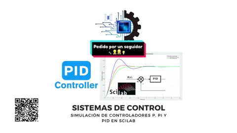 Comparativa de controladores P, PI y PID en Xcos | ¿Cómo reducir el sobreimpulso? Un estudiante solicitó la simulación de controladores P, PI y PID en una alternativa gratuita a Simulink. Por eso, en este video replicamos el ejercicio en Xcos (Scilab) y analizamos sus respuestas. Observamos que el sobreimpulso supera el 30%, ¿cómo lo reducirías tú? 📌 Te recomiendo ver primero la publicación anterior, donde diseñamos los controladores de forma analítica. Así entenderás de dónde salen los valores utilizados en esta simulación. Participa en los comentarios con tu propuesta técnica. #ControlPID #ControladoresPI #ScilabXcos #IngenieríaDeControl #Simulación #ControlAutomático #SistemasDinámicos #EducaciónSTEM #IngenieríaElectrónica #XcosSimulación #Sobreimpulso