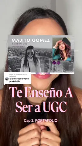 Replying to @Avalfood | UGC  Cap2. Portafolio✨ parte 1 . . . . . . . .#portafoliougc #portafolio #creadoraugc #ugc #ugccreator #ugccontentcreator #creadoradecontenido #teenseñoaserugc #bymajitooo 