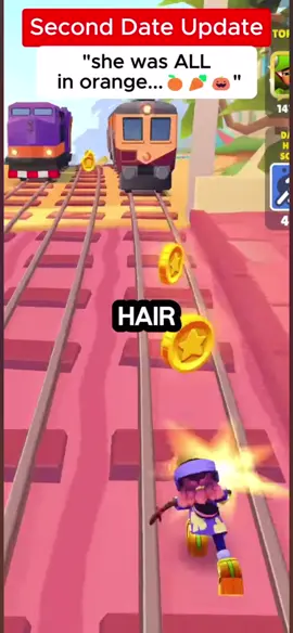 Orange skin too? #brookeandjubal #seconddateupdate #fyp #prank #jubal #jubalsboytoy 