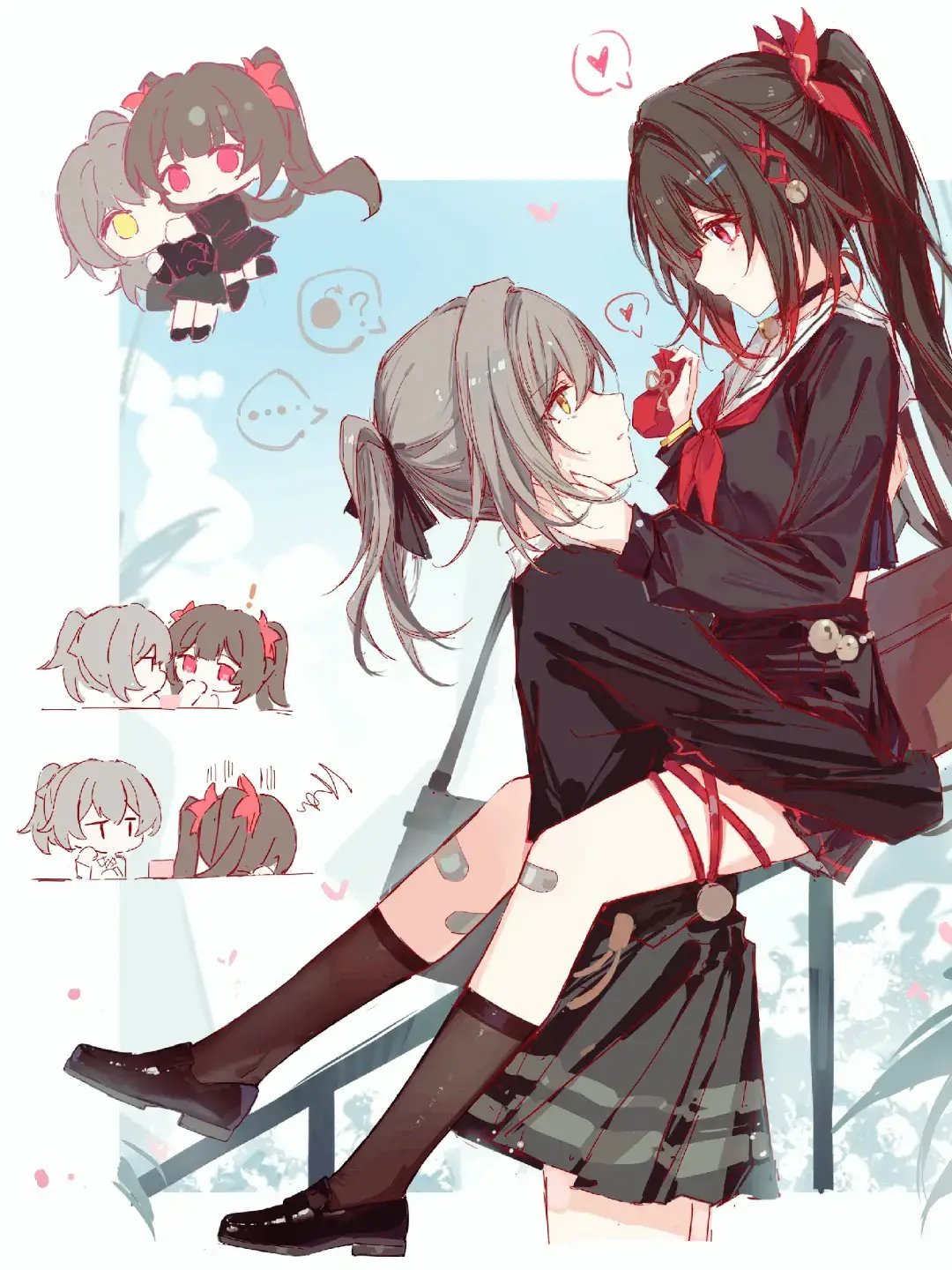 Stelle x Sparkle(Hanabi) 🥰🥰😍❤ #hsr #HonkaiStarRail #hsrcreators #hoyocreators #hanabihonkaistarrail #sparkle #sparklehonkaistarrail #stelle #stellehonkaistarrail 