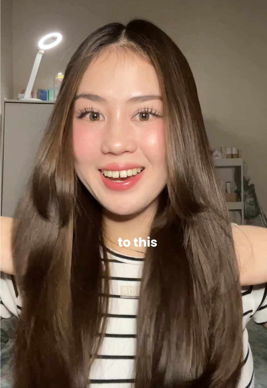 dipakenya dikit aja tp rambut beneran jd ga frizzy! sukakkk <3 @Jevarineofficial #haircream #rambutkusut #silkandantifrizzhaircream 