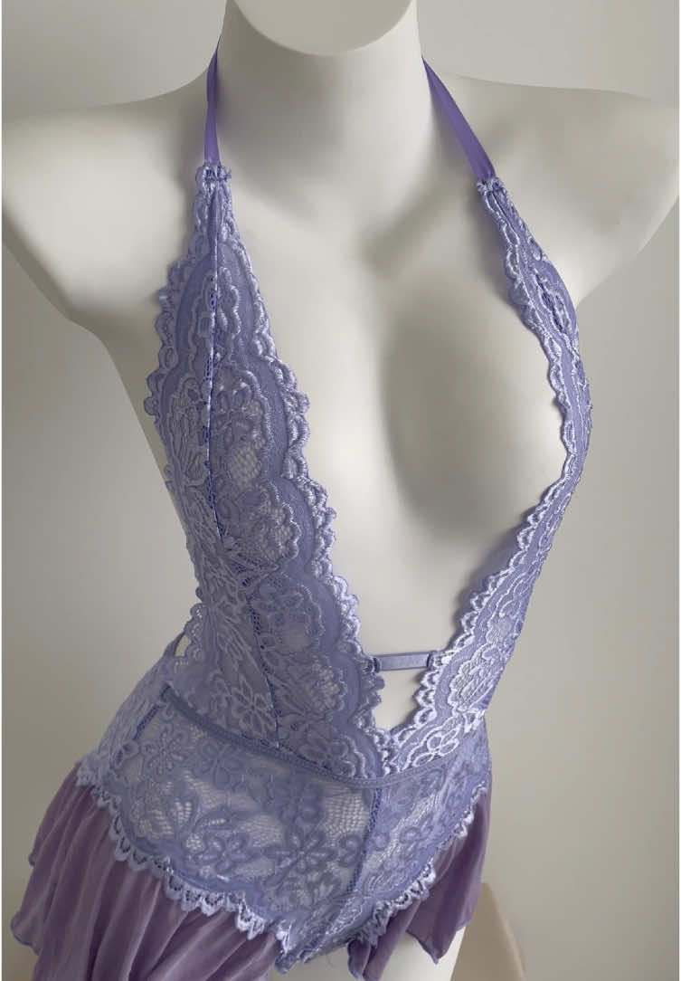 #bodysuit #lace #nightdress #tiktokmademebuyit #spotlight #backless #viral #uniform #nightgown #nightwear #battledress #sleepwear 