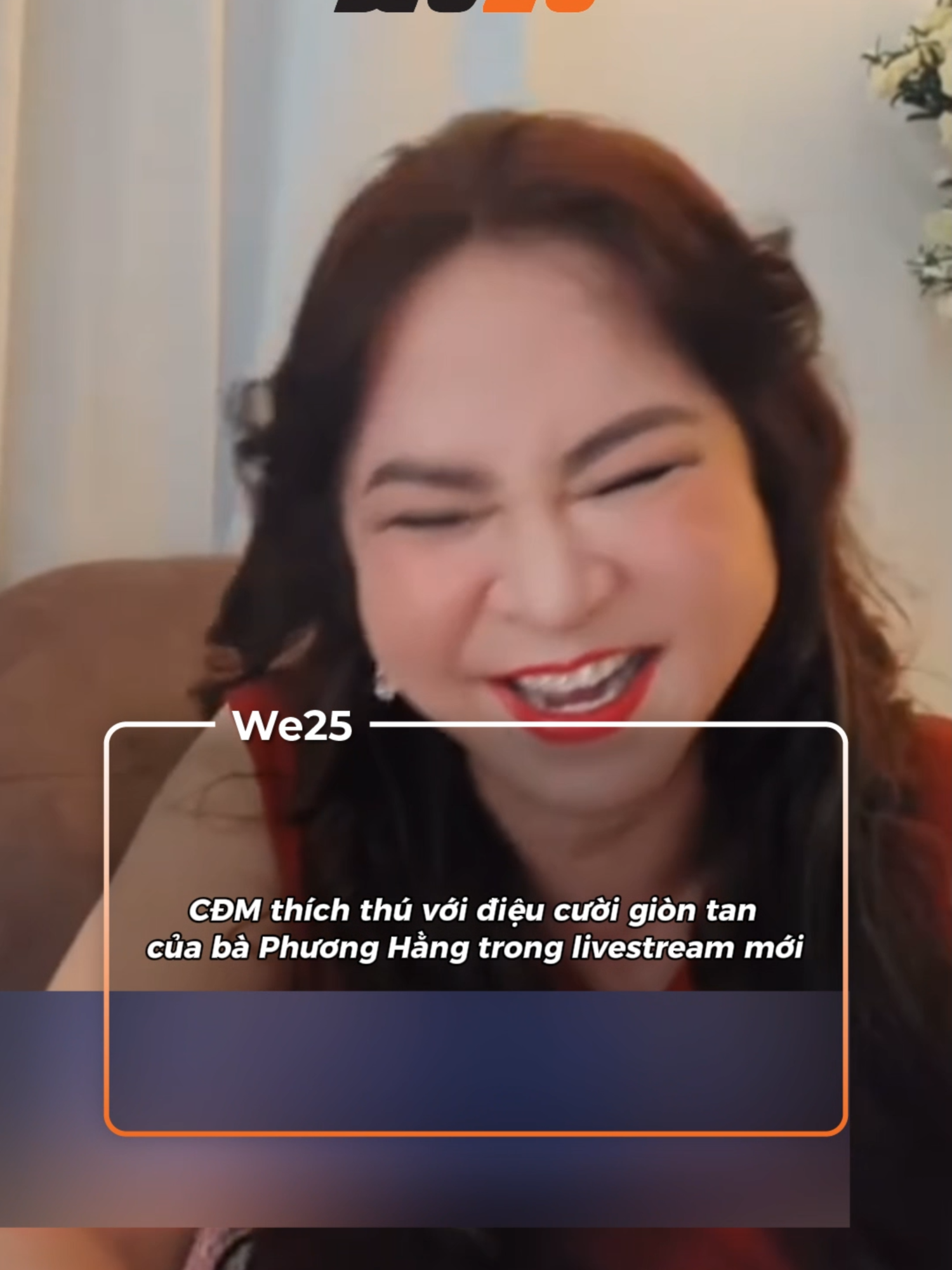 Tiếng cười làm hiệu ứng meme luôn#tieuhong #vtcmedia #we25 #news