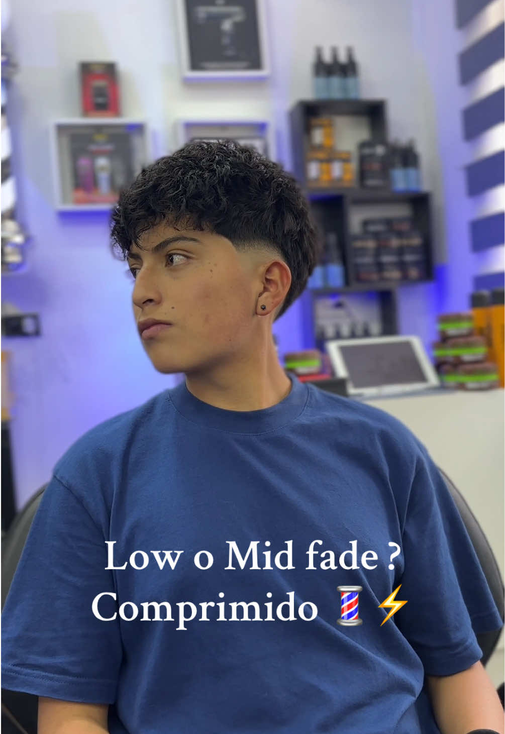 Nos vemos en mi Estudio 💈⚡️  Citas en mi IG 📲 #litquina #lowfadehaircut #midfade