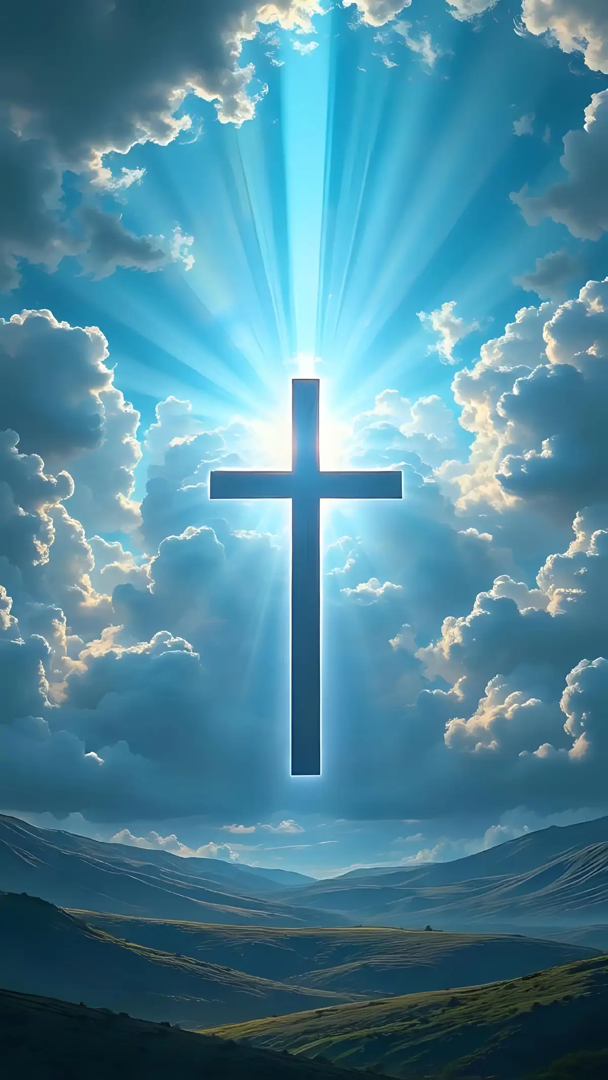 #wallpaper #christian #aiwallpaper #ai #jesuschrist #jesus #cross 