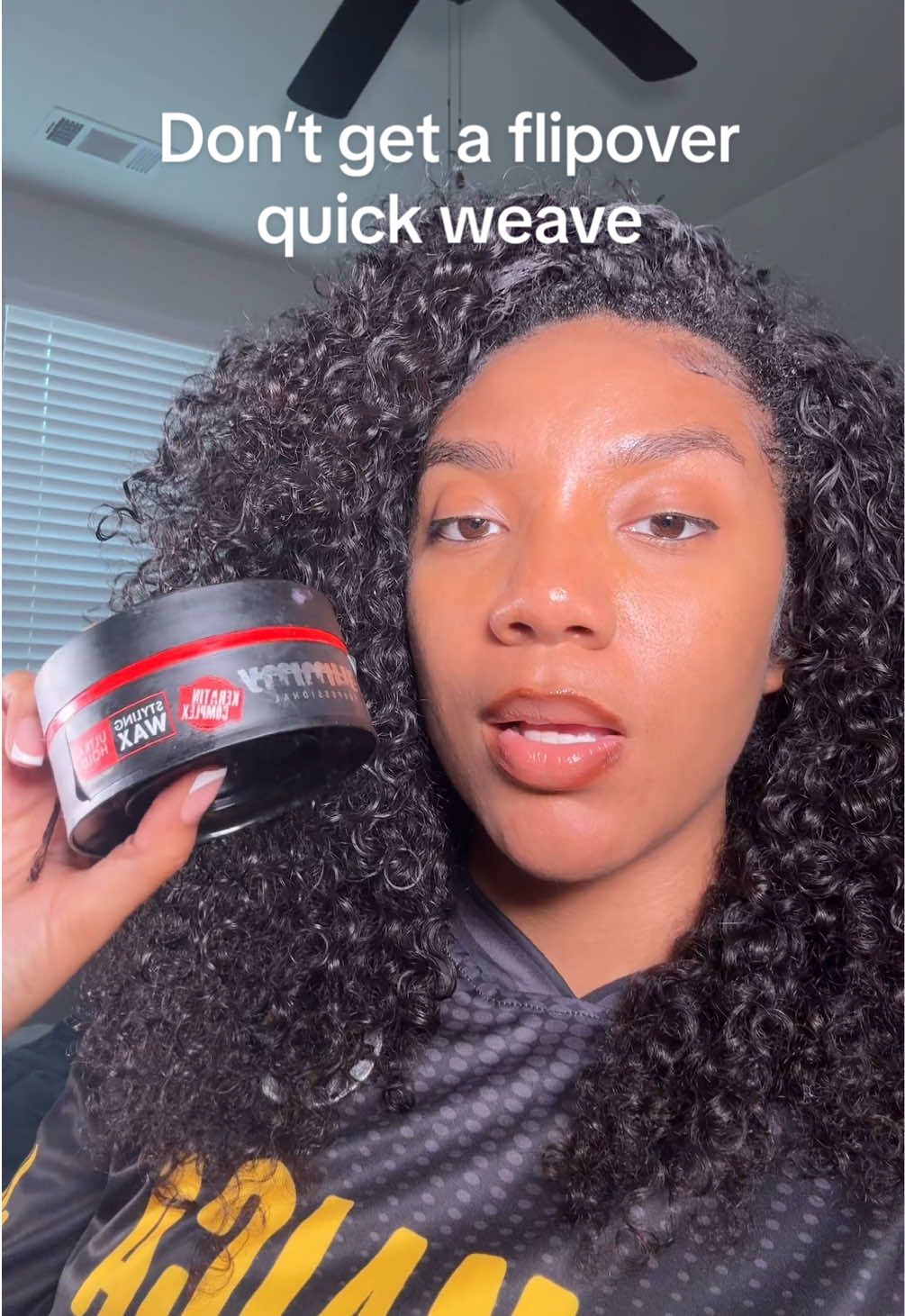 Don’t get a flipover quick weave just get a half wig .  #flipoverquickweave #curlyhair #curlyflipover #halfwig #iseehair 