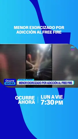MENOR EXORCIZADO POR ADICCIÓN AL FREE FIRE #atv #atvpe #noticiasperu #atvnoticias #menor #exorcizado #adicción #freefire #videojuegos 